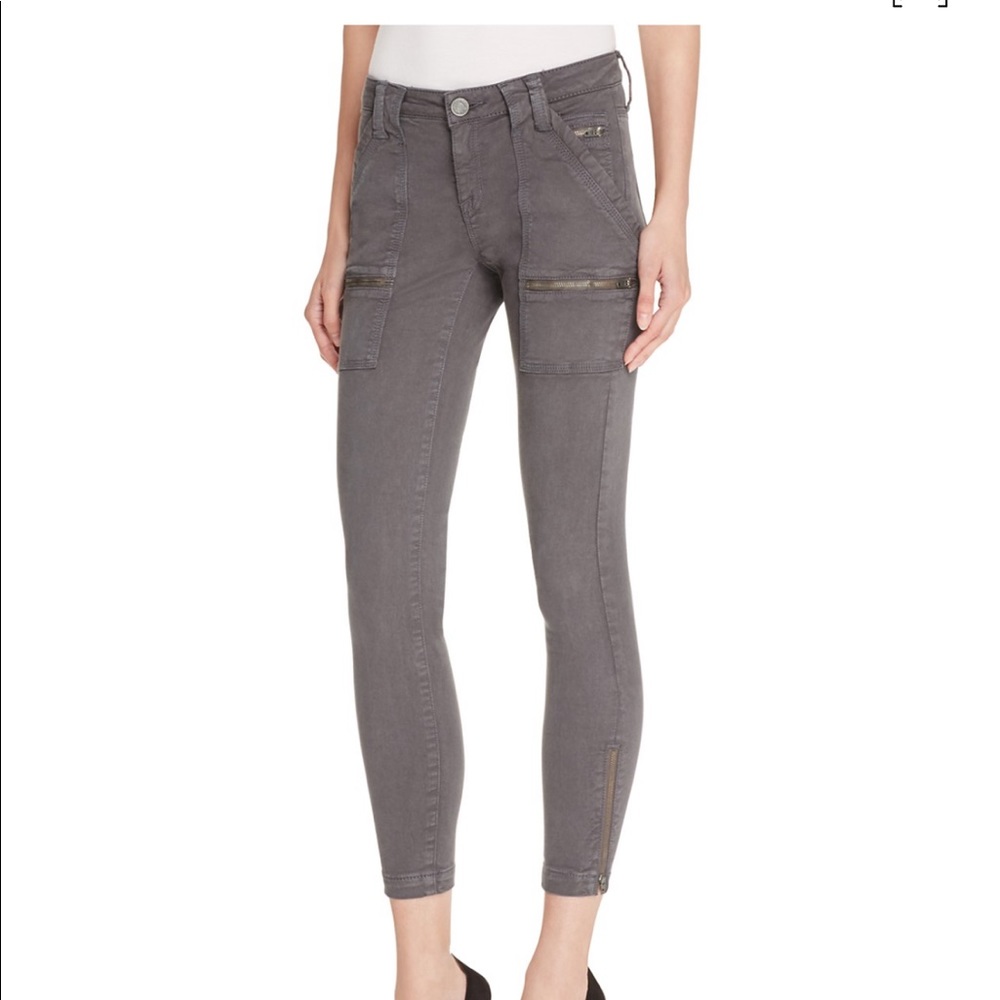 NWT Joie Park Skinny Cargo in Storm Color